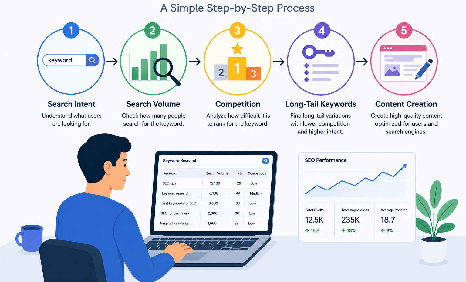 step for find best keyword