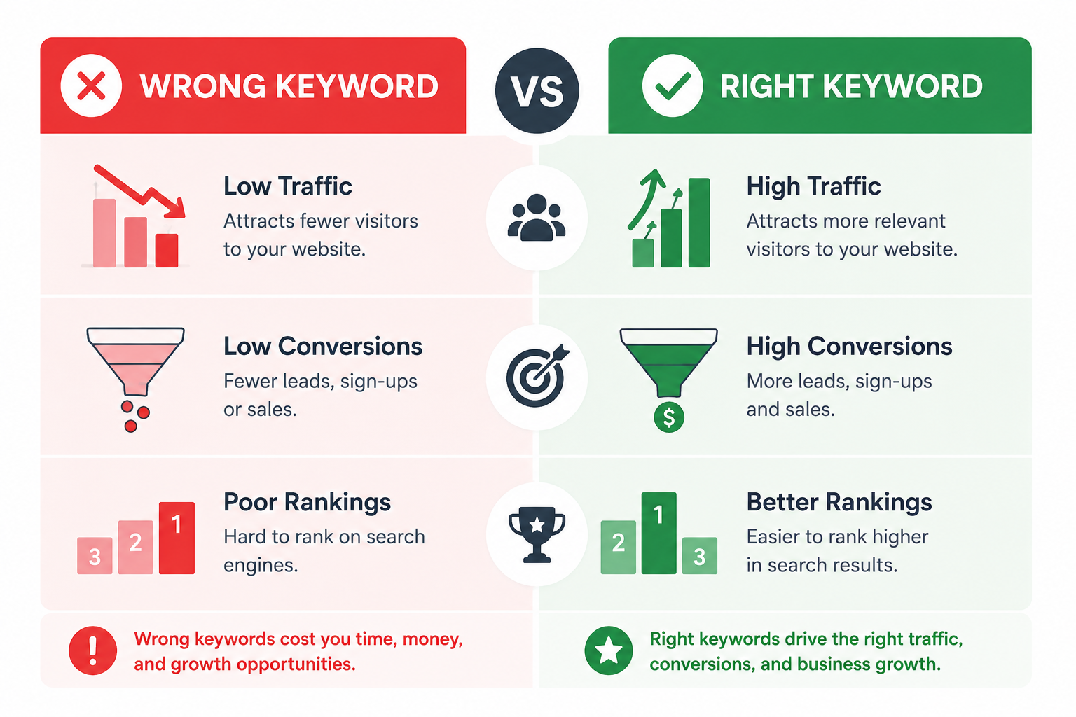 Hoknow about wrong keyword and right